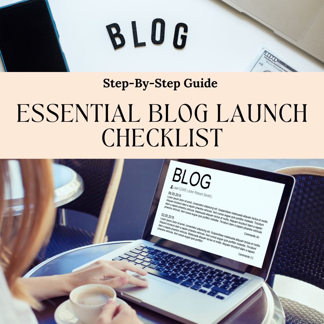 Essential blog launch checklist